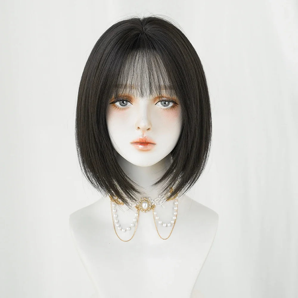 AKINA - Shoulder Length Wig with Bangs