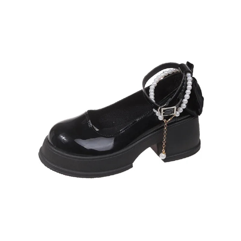 Fairy Mary Jane Shoes BLACK