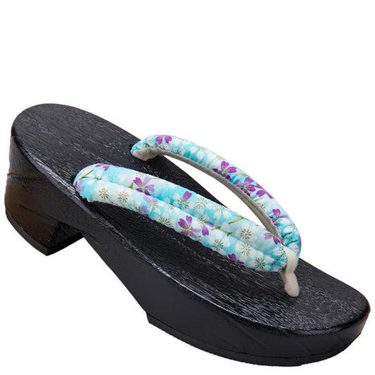 Japanese Geta Traditional Sandals Bleu