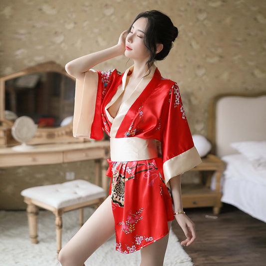 Kimono - Red Nightdress