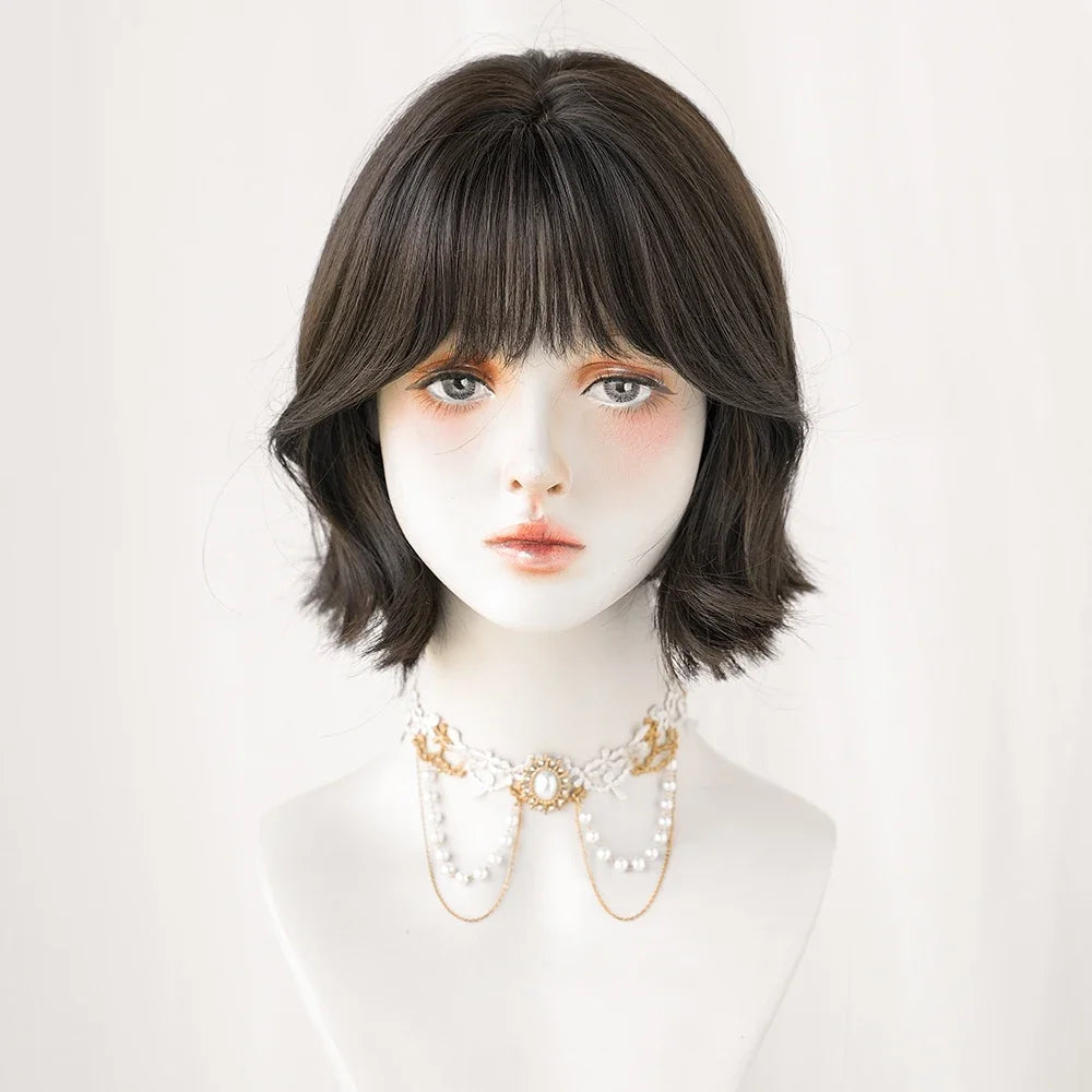 MIKA - Chin Length Wig with Bangs