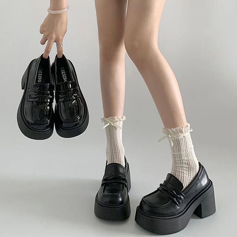 Schoolgirl Loafers Shoes 3