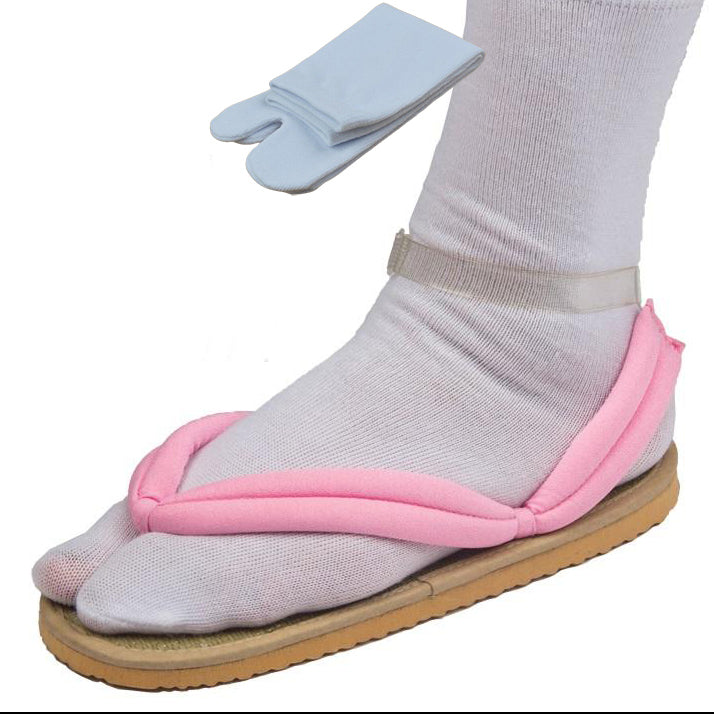 Japanese Geta Traditional Flip-Flop Pink